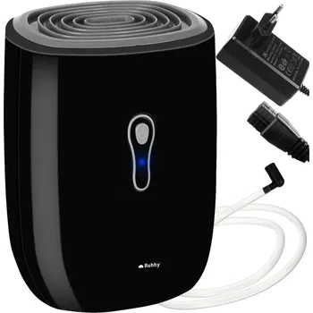 Odvlhčovač vzduchu DryMini Tichý a energeticky úsporný odvlhčovač 300 ml/den pro místnosti do 25 m², černý