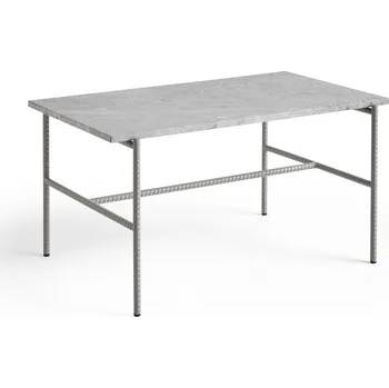Konferenční stolek Hay, Konferenční stolek Rebar 80 x 49 x 40,5 cm, šedý mramor - Formadore
