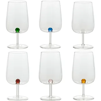Sklenice Zafferano, Skleničky na víno Bilia 380 ml 6 ks - Formadore