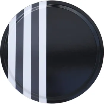 Born in Sweden, Servírovací tác Line 31 cm černý - Formadore