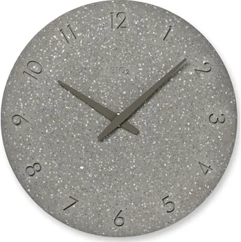 Hodiny Lemnos, Nástěnné hodiny SiO2 šedé - Formadore