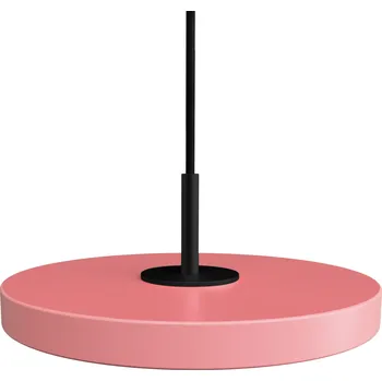 Umage, Závěsná lampa Asteria Micro s černým držákem růžová - Formadore