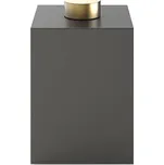 Decor Walther, Koupelnová dóza Century s víkem 27,5 cm tmavý kov matně zlatá - Formadore