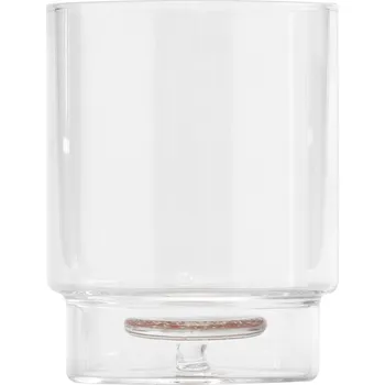 Sklenice Zafferano, Skleněný pohár Teca Terrazzo 350 ml černo-žlutý - Formadore