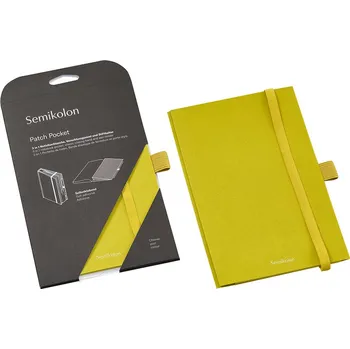 Diář Semikolon, Obal na zápisník Semikolon A5 zelená matcha - Formadore