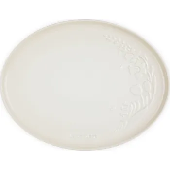 Talíř Le Creuset, Servírovací talíř Jardin 36 cm béžový - Formadore