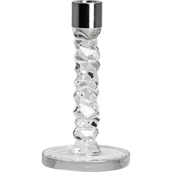 Svícen Orrefors, Svícen na klasickou svíčku Carat 18,3 cm stříbrný - Formadore