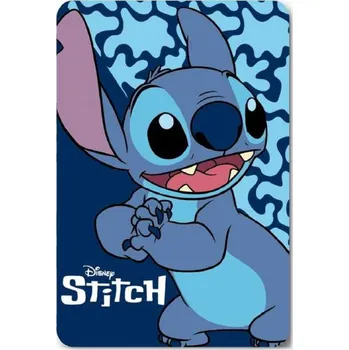 Dětská deka MLC • Chlapecká flísová deka Lilo & Stitch - 100 x 140 cm