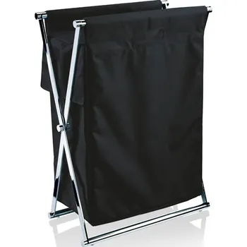 Koš na prádlo Decor Walther, Koš na prádlo Cross chrom-černá - Formadore