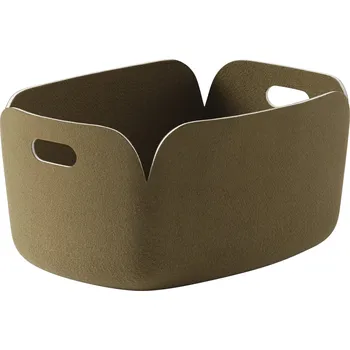 Úložný box Muuto, Úložný koš Restore 35 x 48 cm khaki - Formadore