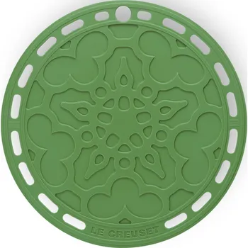 Úložný box Le Creuset, Podložka pod horké nádobí Le Creuset se vzorem 20 cm bambusově zelená - Formadore