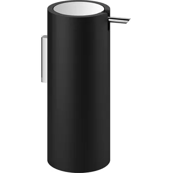 Dávkovač mýdla Decor Walther, Dávkovač mýdla Stone nástěnný chrom-černý - Formadore