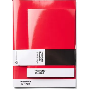 Diář Copenhagen Design, Sešity s bodovou sítí Pantone červené 2 ks - Formadore