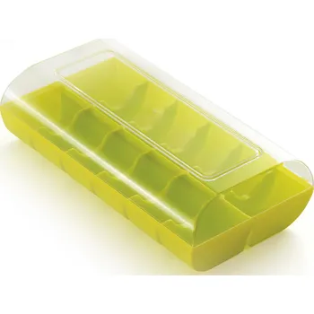 Dóza na potraviny Silikomart, Dóza na makronky nebo sušenky Macado 12 světle zelená - Formadore