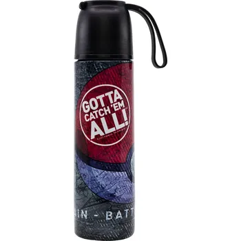Termoska Stor • Nerezová termo láhev na pití Pokémon s hrníčkem - 495 ml