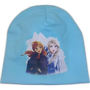 Módní doplněk Setino • Dívčí jarní / podzimní čepice Ledové království - Frozen 54 Světle modrá