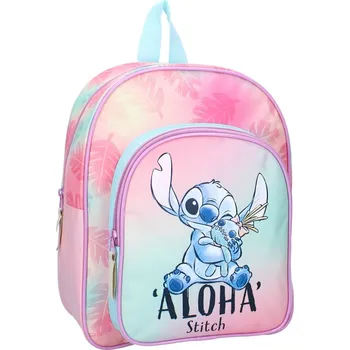 Dětský batoh Vadobag • Dětský batoh s přední kapsou Lilo & Stitch - motiv Aloha - 8L