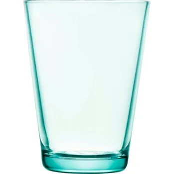 Sklenice Iittala, Sklenice Kartio 330 ml, vodově zelené, 2 ks - Formadore