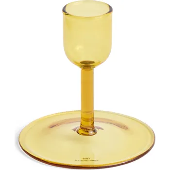 Svícen Hay, Svícen na klasickou svíčku Tiny Straight žlutý - Formadore