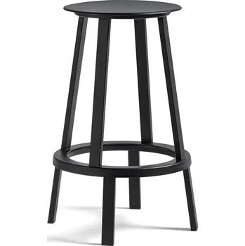 Barová židle Hay, Barová židlička Revolver 65 cm černá - Formadore