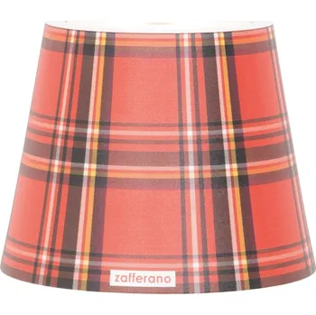 Stínidlo Zafferano, Stínidlo pro lampu Poldina Christmas, červené, kostkované - Formadore
