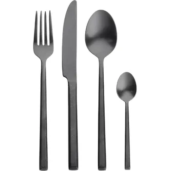 Příbor Serax, Sada příborů Pure, černá, 24 díl. - Formadore
