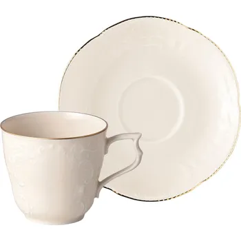 Stolování Rosenthal, Šálek na kávu Sanssouci Elf Gold s podšálkem 210 ml - Formadore