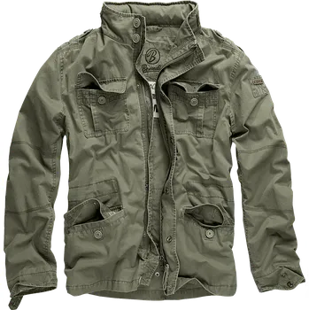 Pánská bunda Bunda Brandit Britannia Jacket olivová - Akce Velikost: 3XL