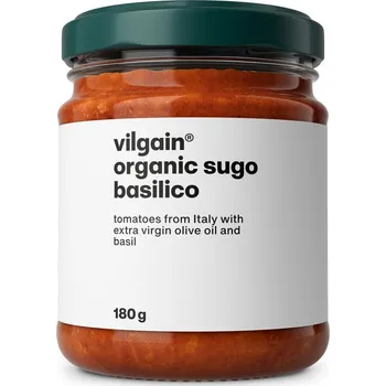 Omáčka Vilgain Vegan Sugo BIO – s bazalkou 180 g