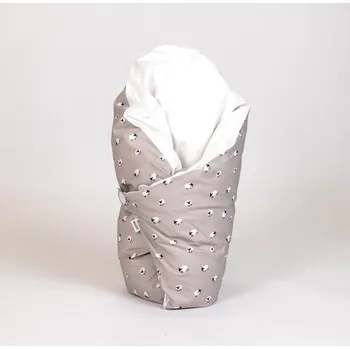 Zavinovačka Tulimese Náhradní povlak ovečky béžové s bílou VELIKOST NÁHRADNÉHO POVLAKU: POVLAK 80X80 CM