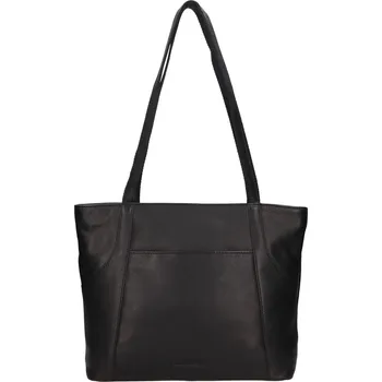 Kabelka Kožená dámská kabelka přes rameno SendiDesign Marta - černá