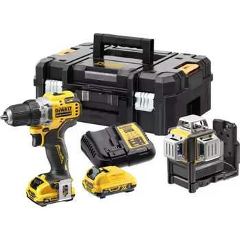Aku sada nářadí DeWalt DCK212D2T 12V, 2 x aku 2,0Ah