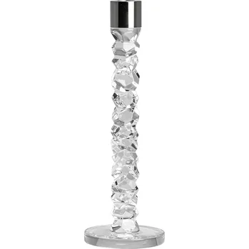 Svícen Orrefors, Svícen na klasickou svíčku Carat 29,7 cm stříbrný - Formadore