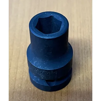 TONA Hlavice 1/2" 6hranná metrická 11mm, kovaná (Výprodej - skladem 1 ks)