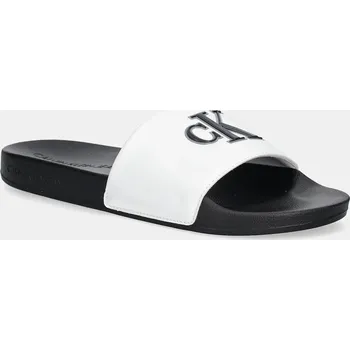 Pánská obuv Pantofle Calvin Klein Jeans SLIDE JELLY MONO PU YM0YM01281 černá 99X, EUR 42