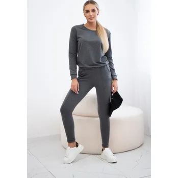 Kesi Dámská tepláková souprava Dolly - výprodej Barva: Šedá - tmavě, Velikost: UNI