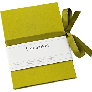 Fotoalbum Semikolon, Album na fotografie Leporello Uni velký, matcha zelený - Formadore