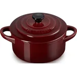 Le Creuset, Zapékací a servírovací hrnec Mini Cocotte 250 ml červený burgund - Formadore