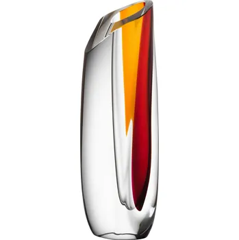 Váza Kosta Boda, Váza Saraband 36 cm červeno-oranžová - Formadore