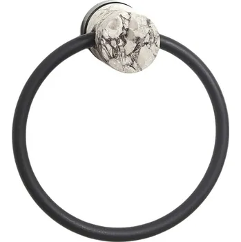 Aquanova, Držák na ručník Nero světle šedý - Formadore