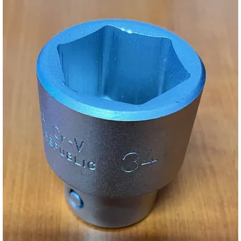 Tona Hlavice 6hranná metrická 3/4", 34mm (Výprodej - skladem 1 ks)