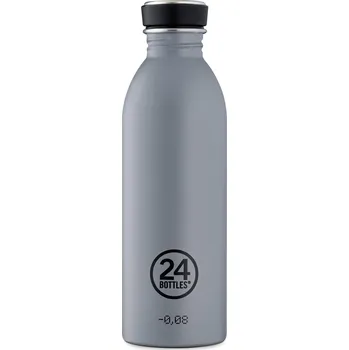 Láhev 24Bottles, Láhev na vodu Urban Bottle Basic 500 ml tmavě šedá - Formadore