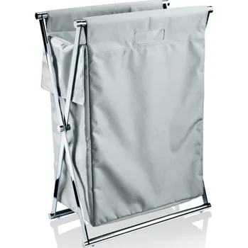 Koš na prádlo Decor Walther, Koš na prádlo Cross chrom-šedá - Formadore