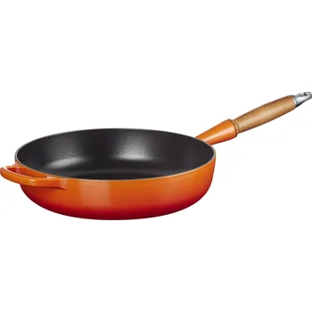 Pánev Le Creuset, Pánev Sauté Signature 28 cm ohnivě oranžová - Formadore