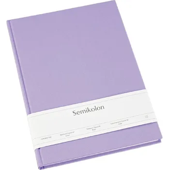 Diář Semikolon, Zápisník linkovaný Uni Classic A4, lila - Formadore