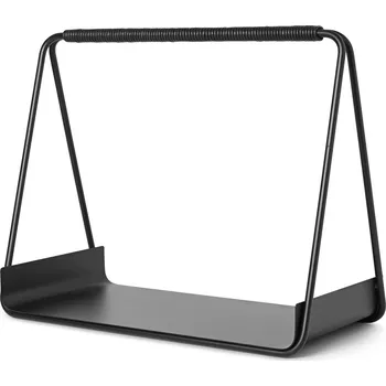 Úložný box Ferm Living, Stojan na dřevo Port kovový černý - Formadore