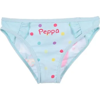 Dívčí plavky SunCity • Dívčí plavkové kalhotky / spodní díl plavek Prasátko Peppa / Peppa Pig Tyrkysová EU 102