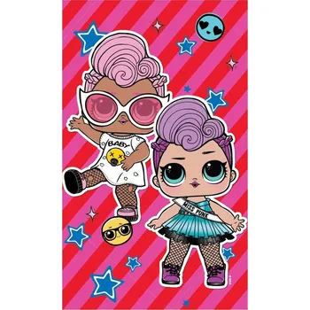 United Essentials • Dětský / dívčí ručník L.O.L. Surprise - 100% bavlna - 30 x 50 cm