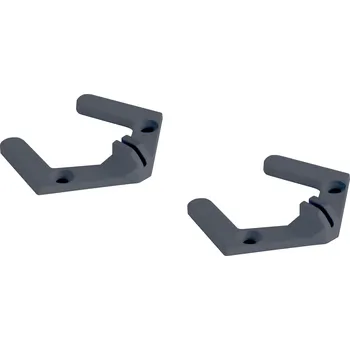 Zafferano, Stropní zavěšení pro modulární svítidlo Pencil horizontální tmavě šedé 2 díly - Formadore