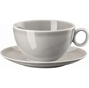 Stolování Rosenthal, Šálek na čaj Thomas Loft Moon Grey s podšálkem 340 ml - Formadore